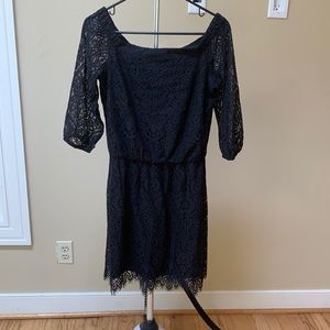 Black lace dress. White House Black Market size 2.